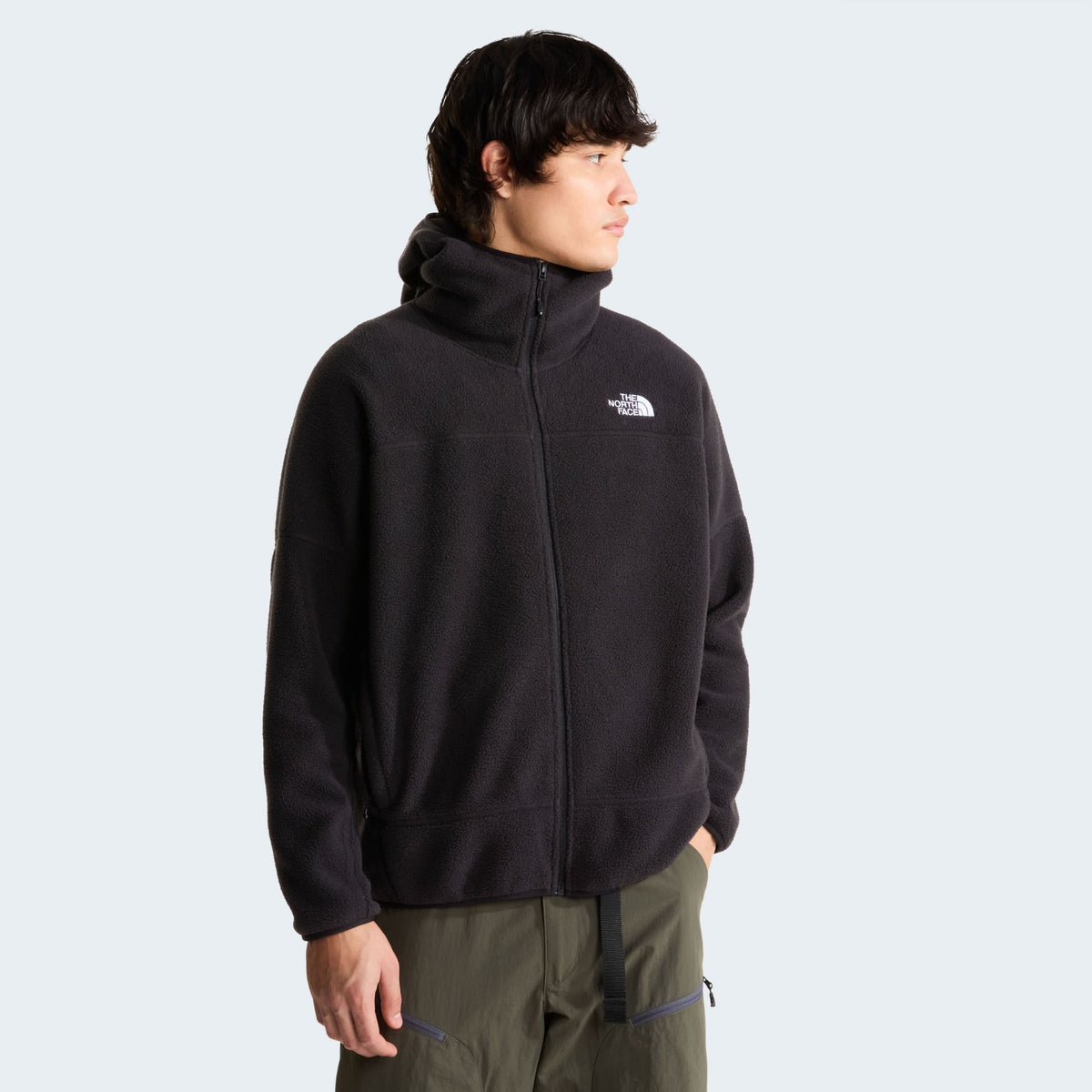The North Face NSE Mask Fleece Jacke Schwarz