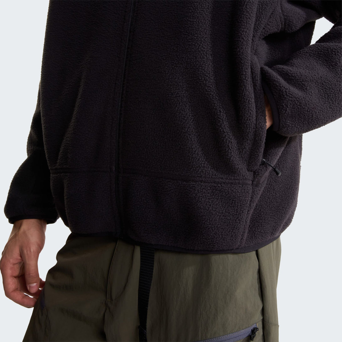 The North Face NSE Mask Fleece Jacke Schwarz