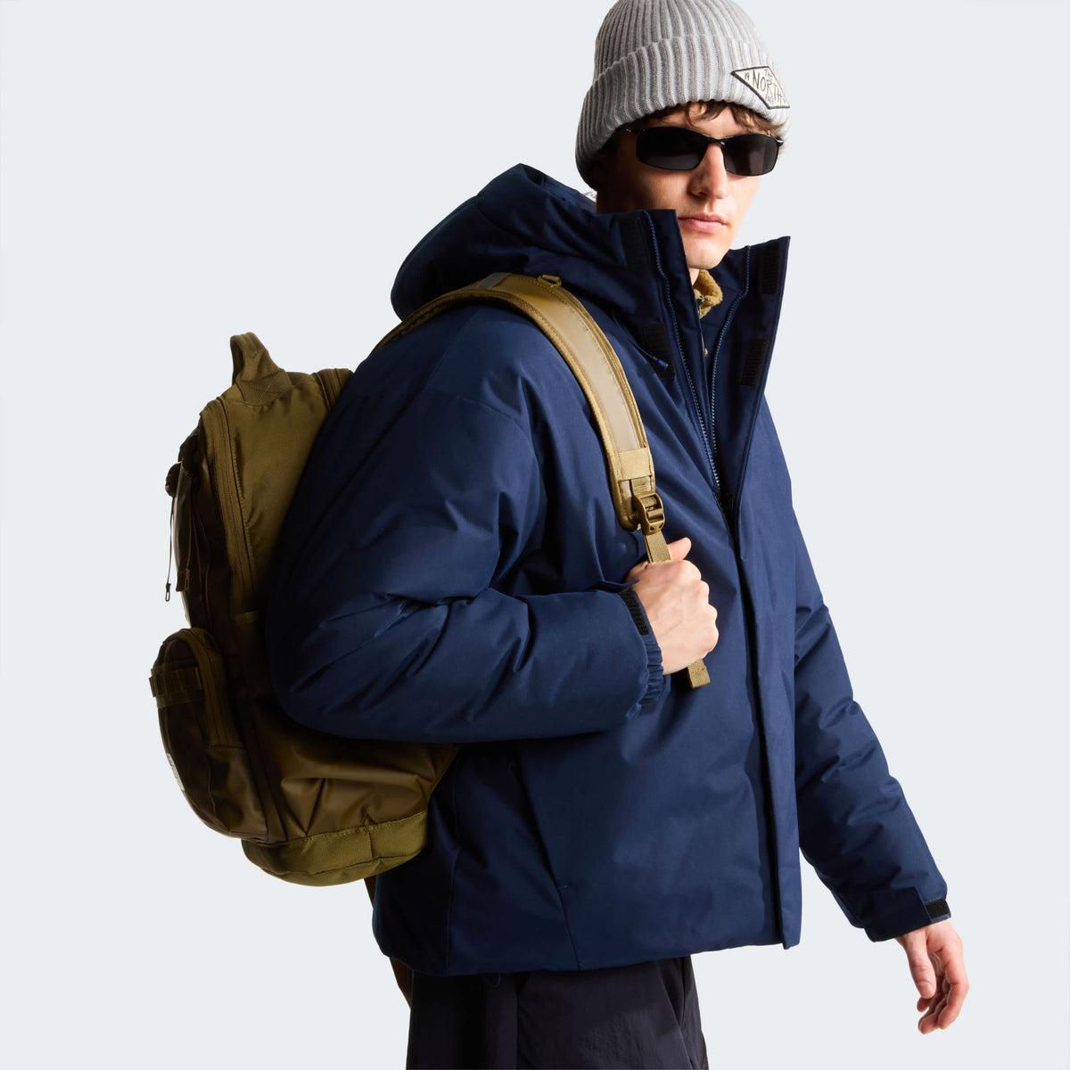 The North Face Oversized Puffer Marine