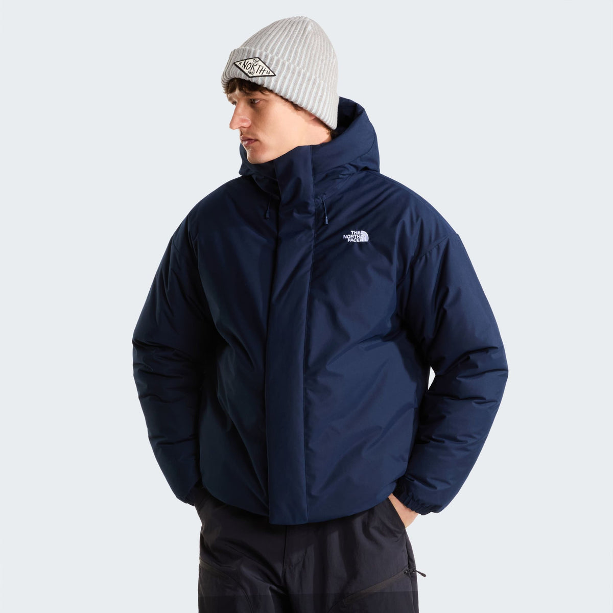 The North Face Oversized Puffer Marine