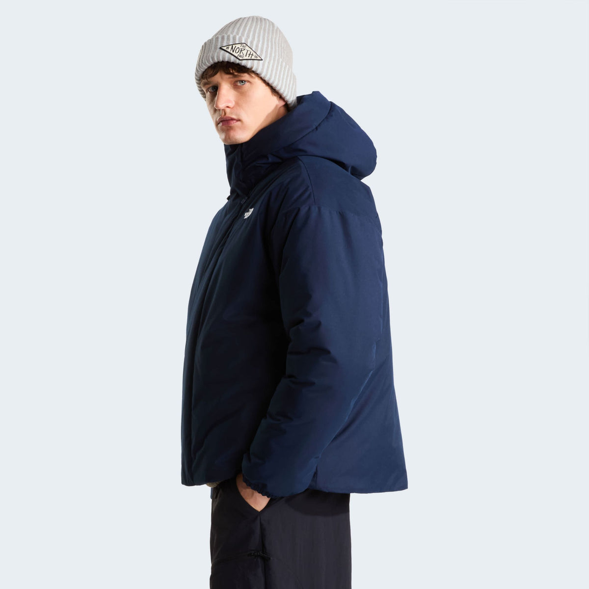 The North Face Oversized Puffer Marine