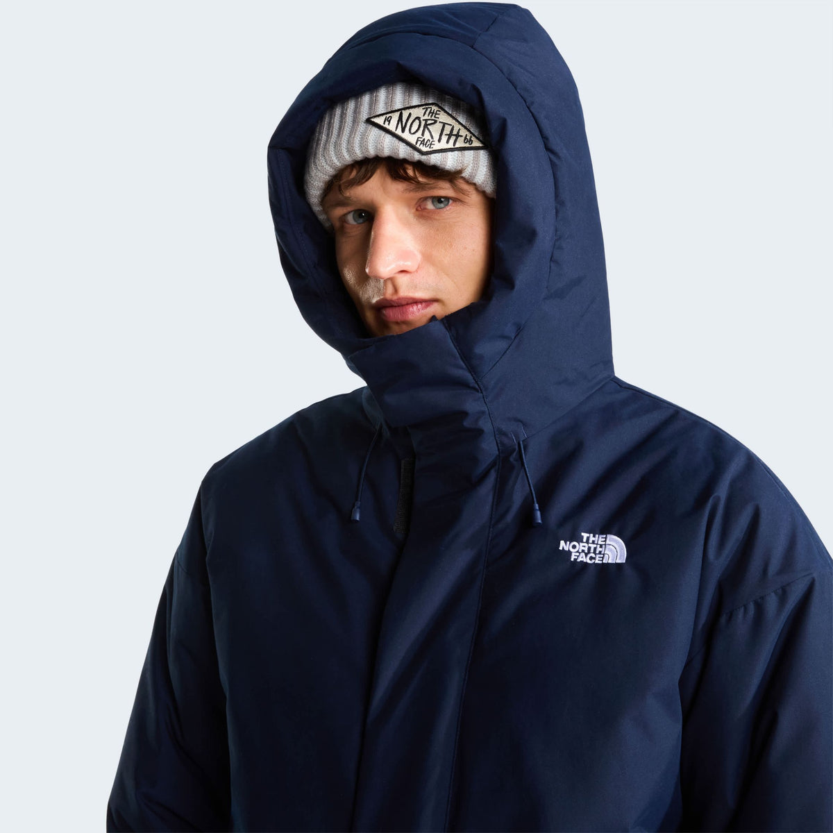 The North Face Oversized Puffer Marine