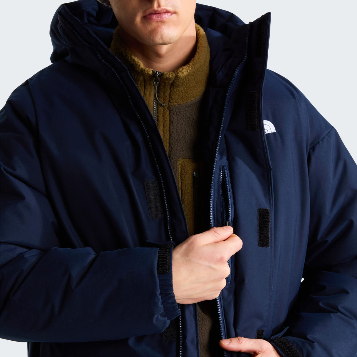The North Face Oversized Puffer Marine