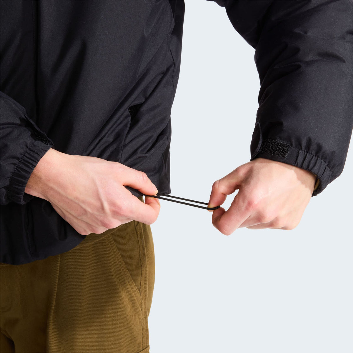 The North Face Oversized Puffer Schwarz