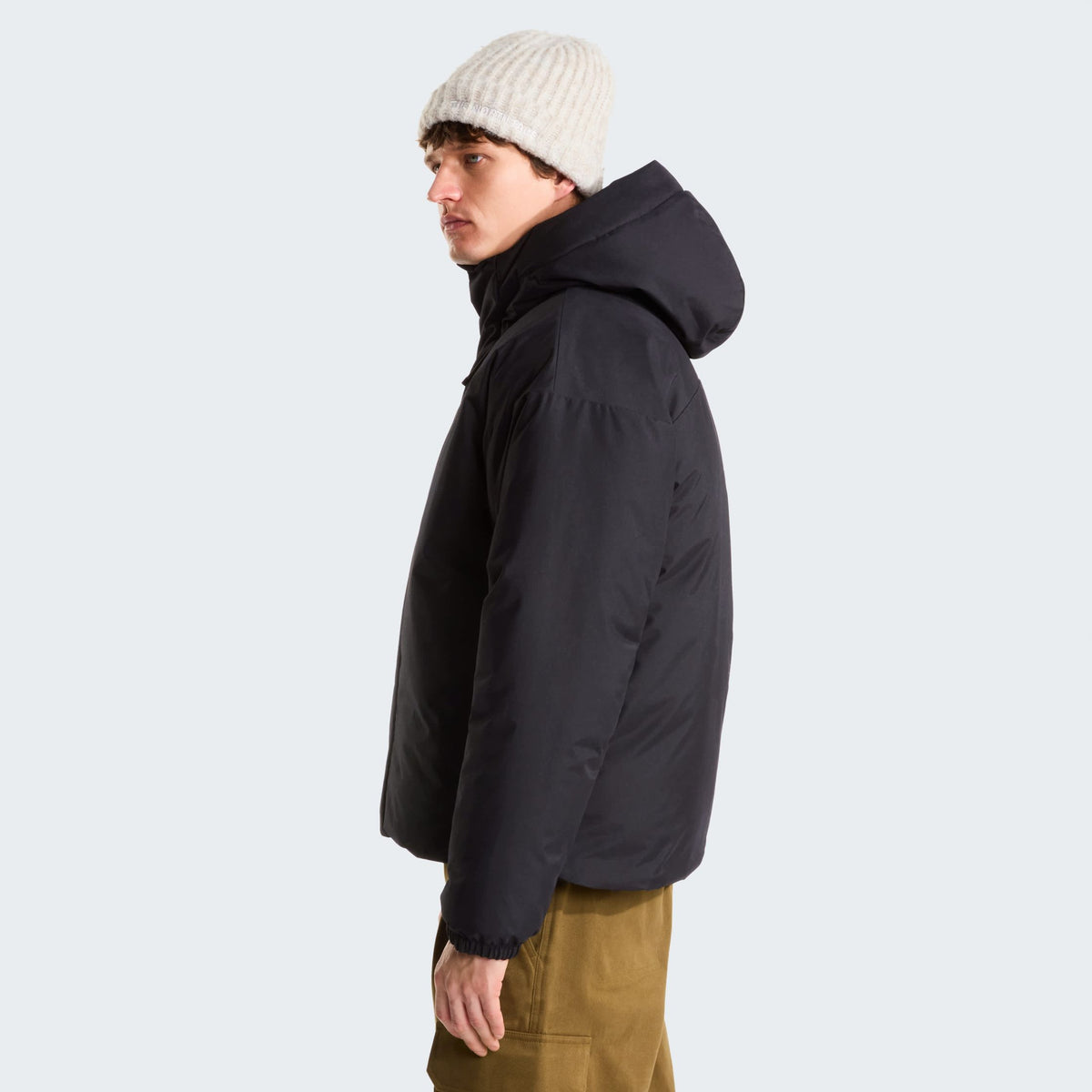 The North Face Oversized Puffer Schwarz