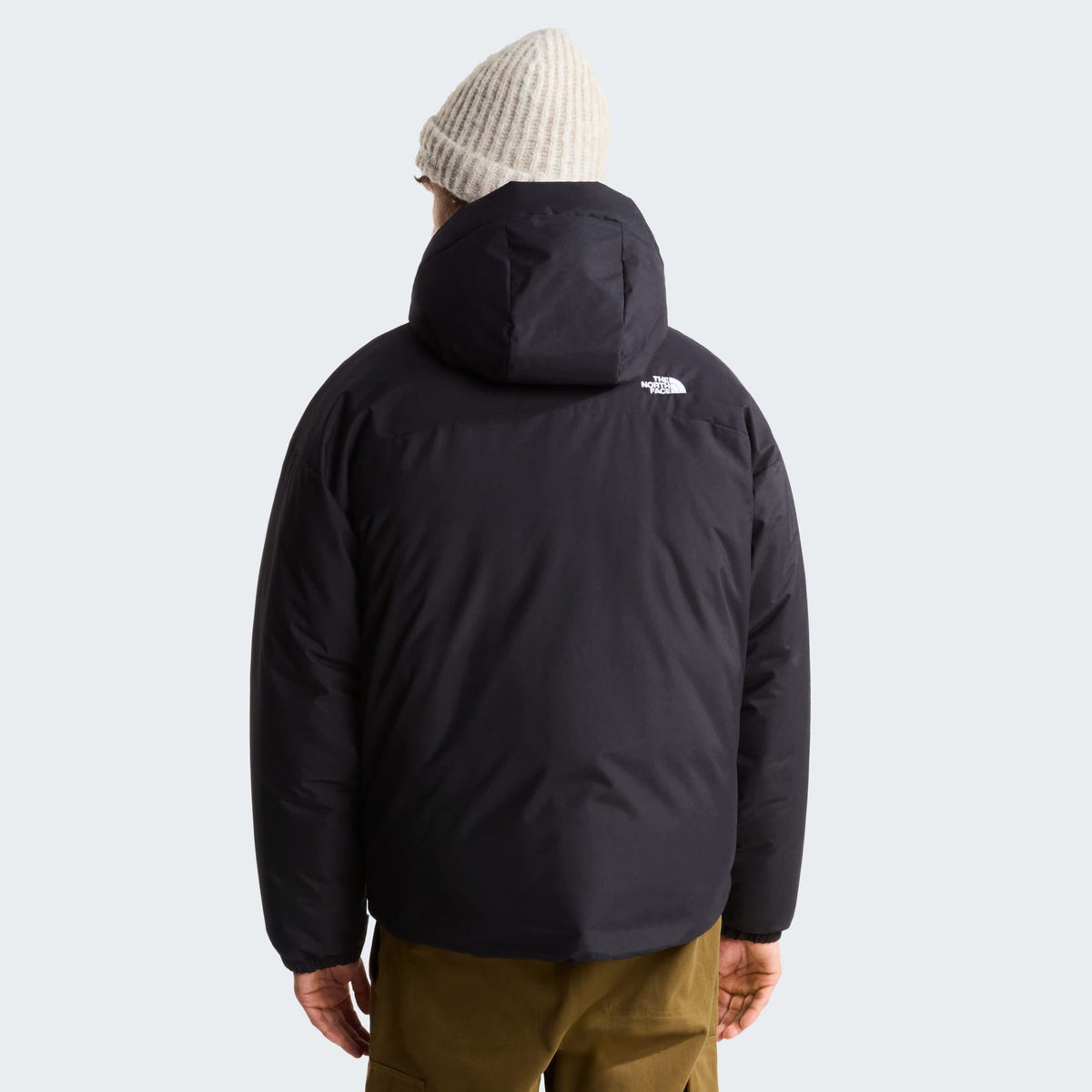 The North Face Oversized Puffer Schwarz