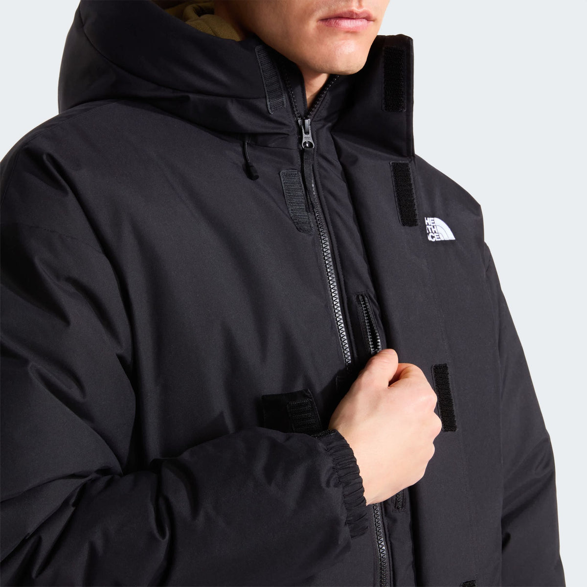 The North Face Oversized Puffer Schwarz