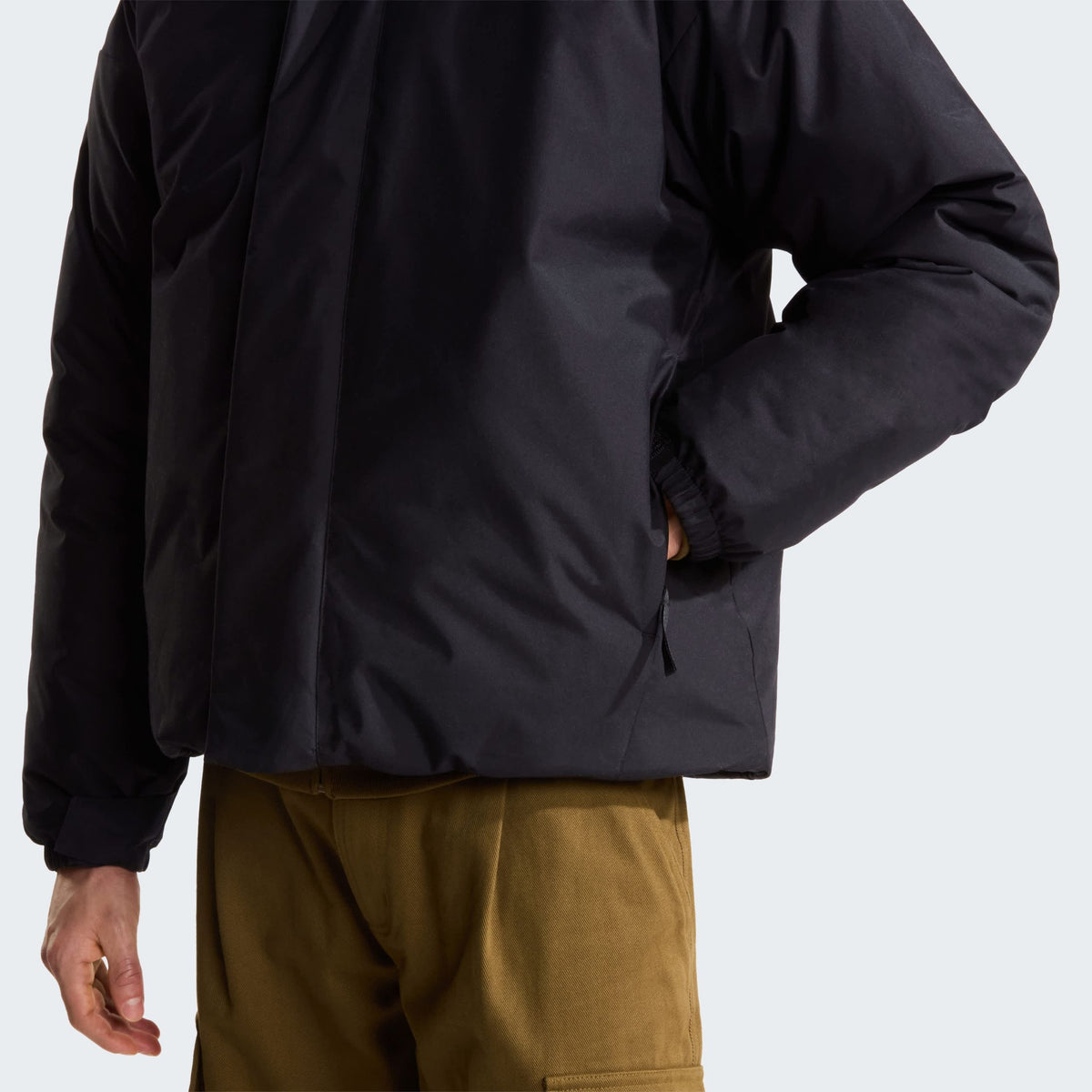 The North Face Oversized Puffer Schwarz