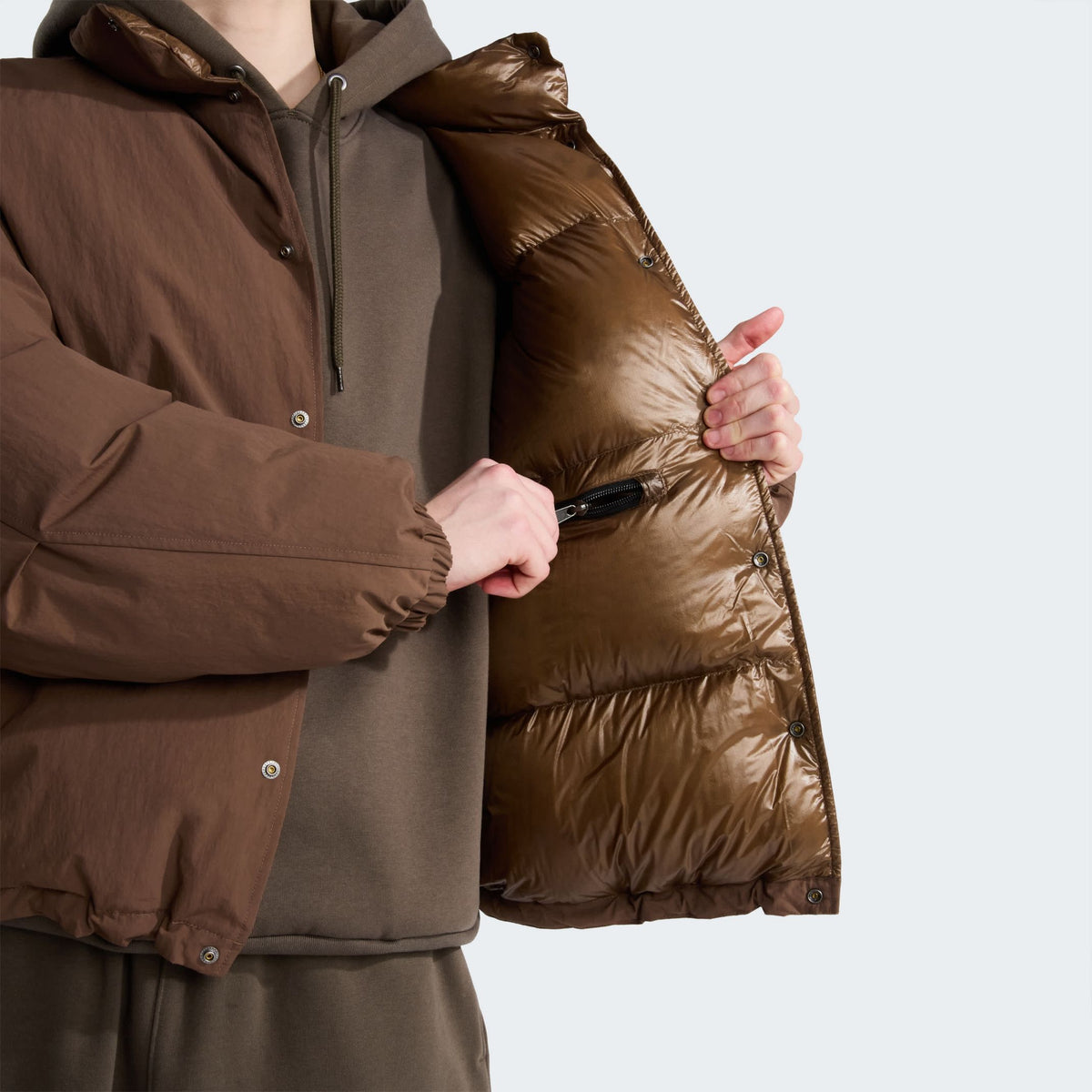 The North Face Red Box Down Jacke Braun
