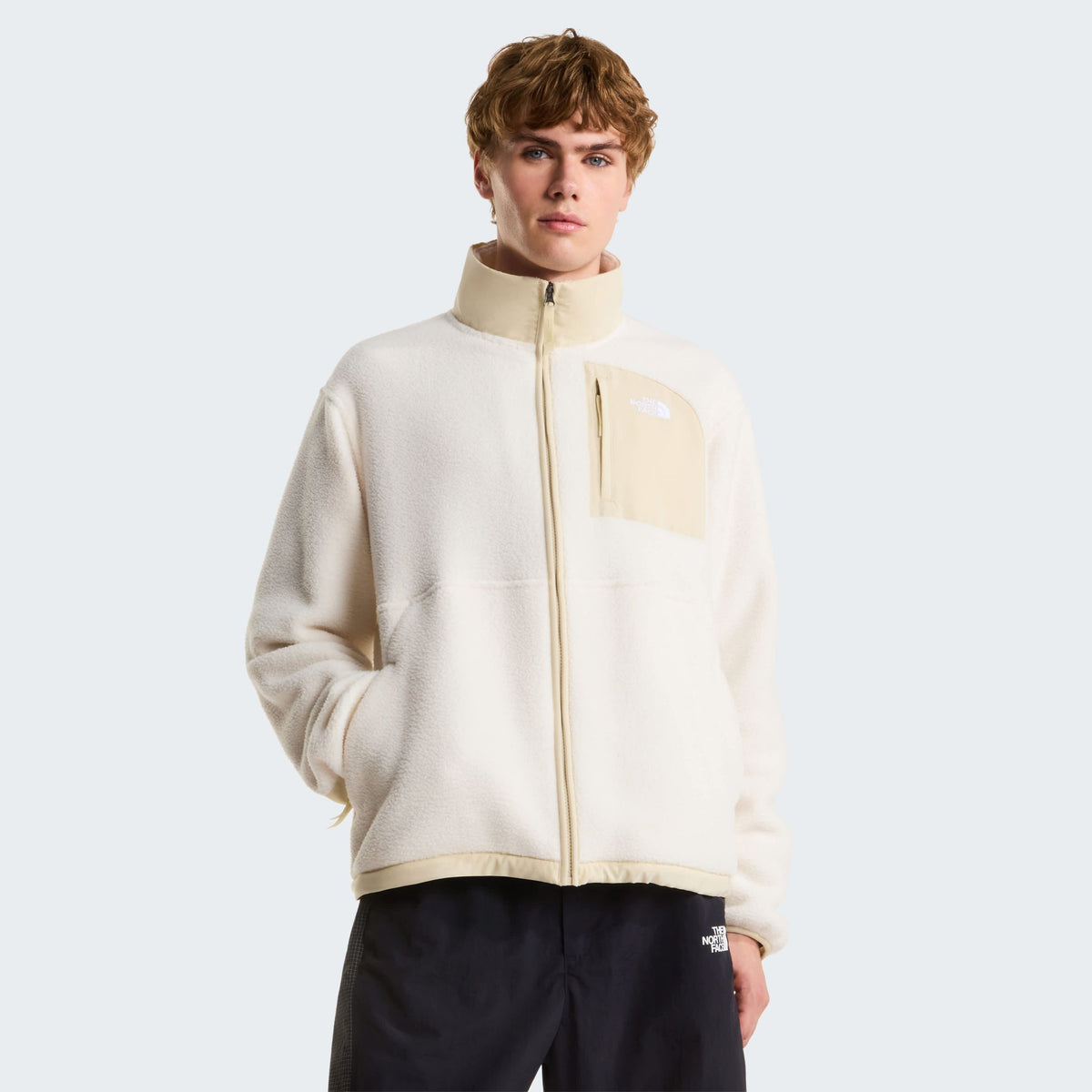 The North Face Yumiori Off-Peak Fleece Jacke Offwhite