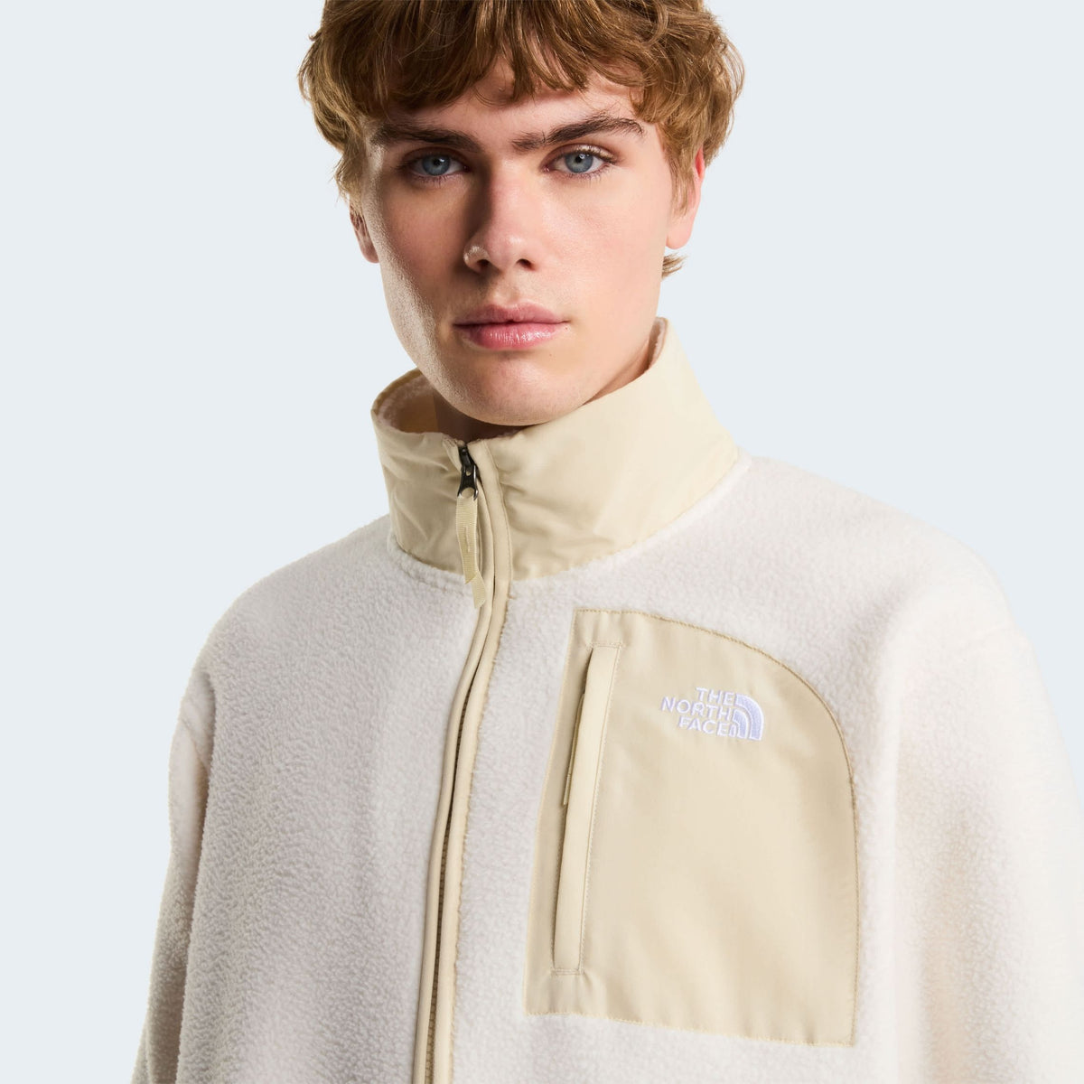 The North Face Yumiori Off-Peak Fleece Jacke Offwhite