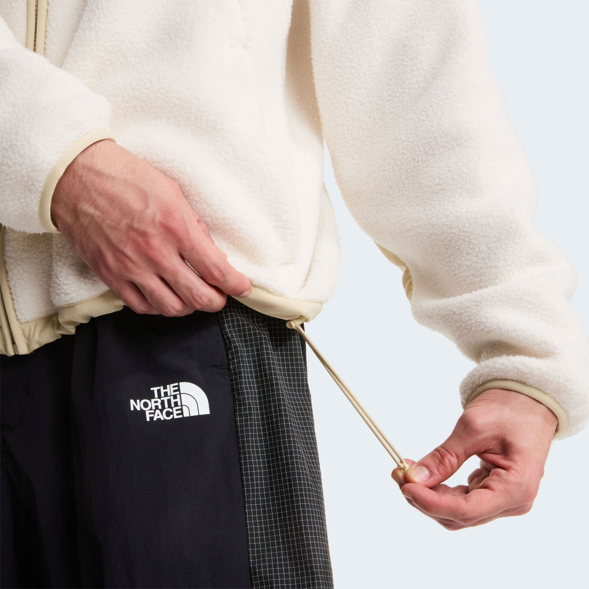The North Face Yumiori Off-Peak Fleece Jacke Offwhite