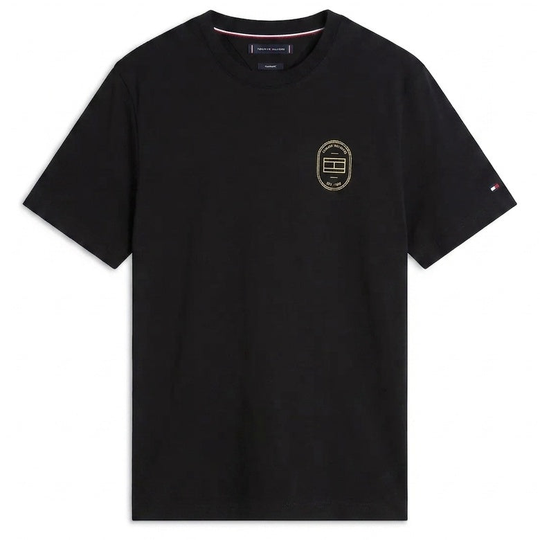 Tommy Hilfiger Brand Love Roundle T-shirt Zwart