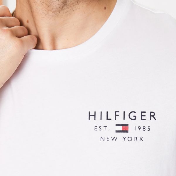 Tommy Hilfiger Brand Love Small Logo T-shirt Wit