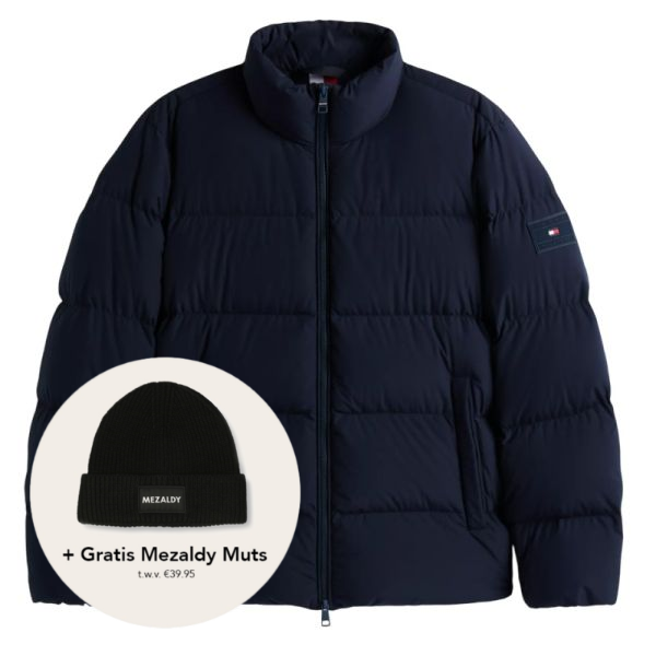 Tommy Hilfiger Down Stand Puffer Marine
