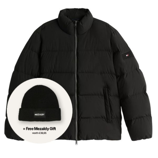 Tommy Hilfiger Down Stand Puffer Schwarz
