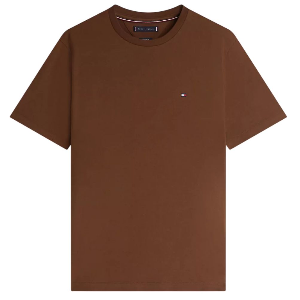Tommy Hilfiger Essential T-shirt Bruin