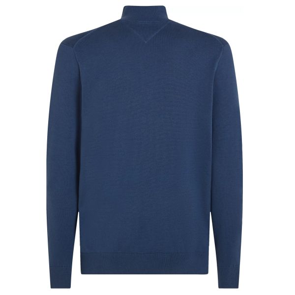 Tommy Hilfiger Essential Zip Sweater Donker Blauw