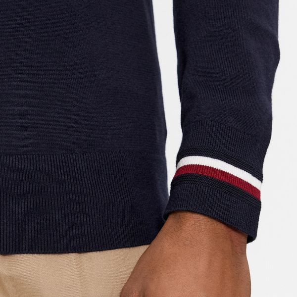 Tommy Hilfiger Global Stripe Sweater Navy