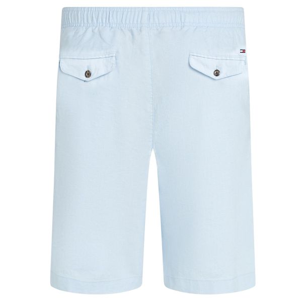 Tommy Hilfiger Harlem Linen Korte Broek Licht Blauw