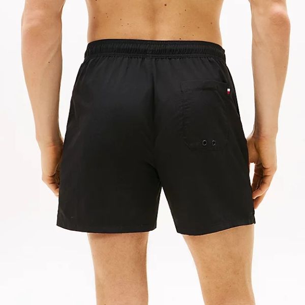 Tommy Hilfiger Medium Drawstring Zwembroek Zwart