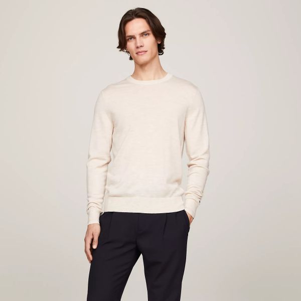 Tommy Hilfiger Merino Sweater Off White