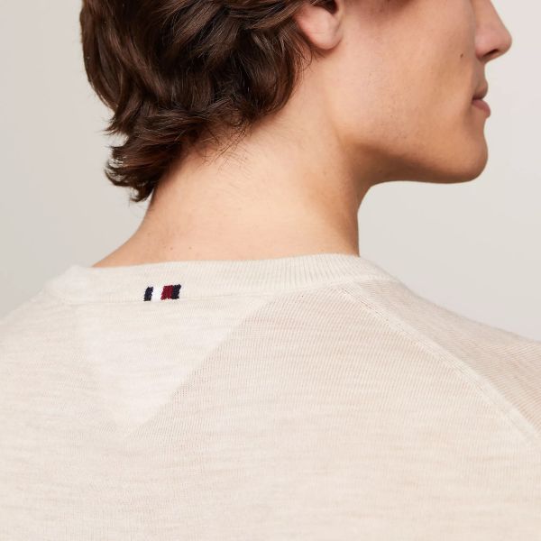 Tommy Hilfiger Merino Sweater Off White