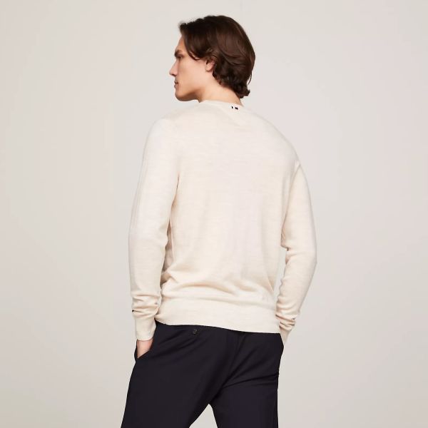 Tommy Hilfiger Merino Sweater Off White
