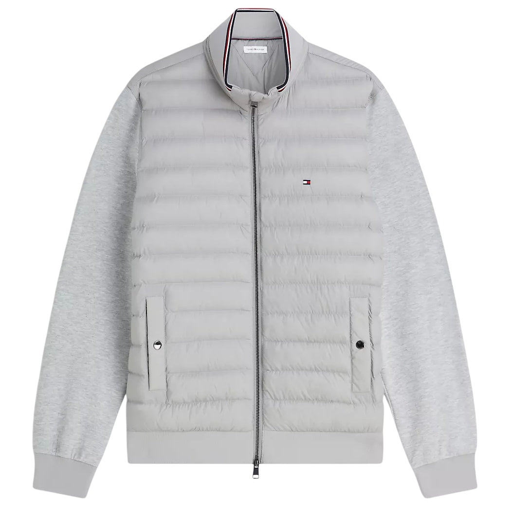 Tommy Hilfiger Mix Media Essential Jas Grijs