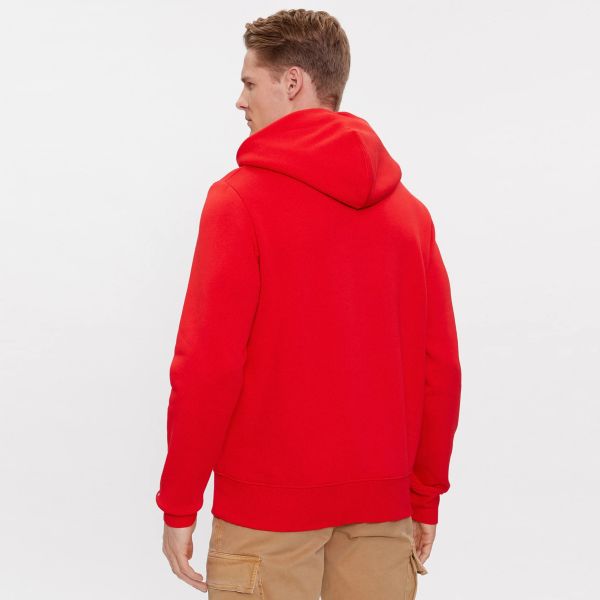 Tommy Hilfiger Monotype Roundall Hoodie Rood