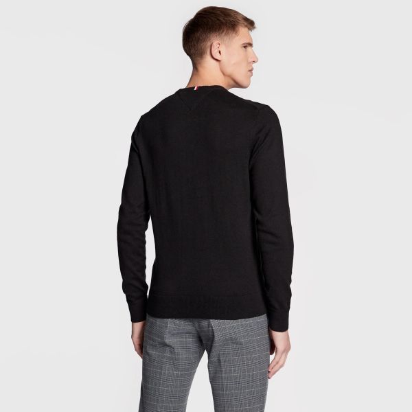 Tommy Hilfiger Organic Sweater Zwart