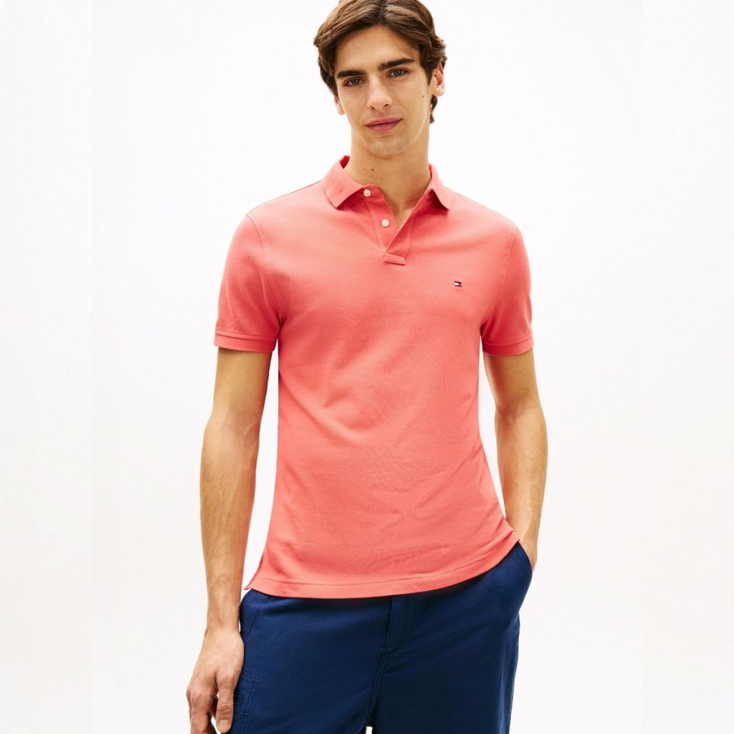 Tommy Hilfiger Regular Polo Rood