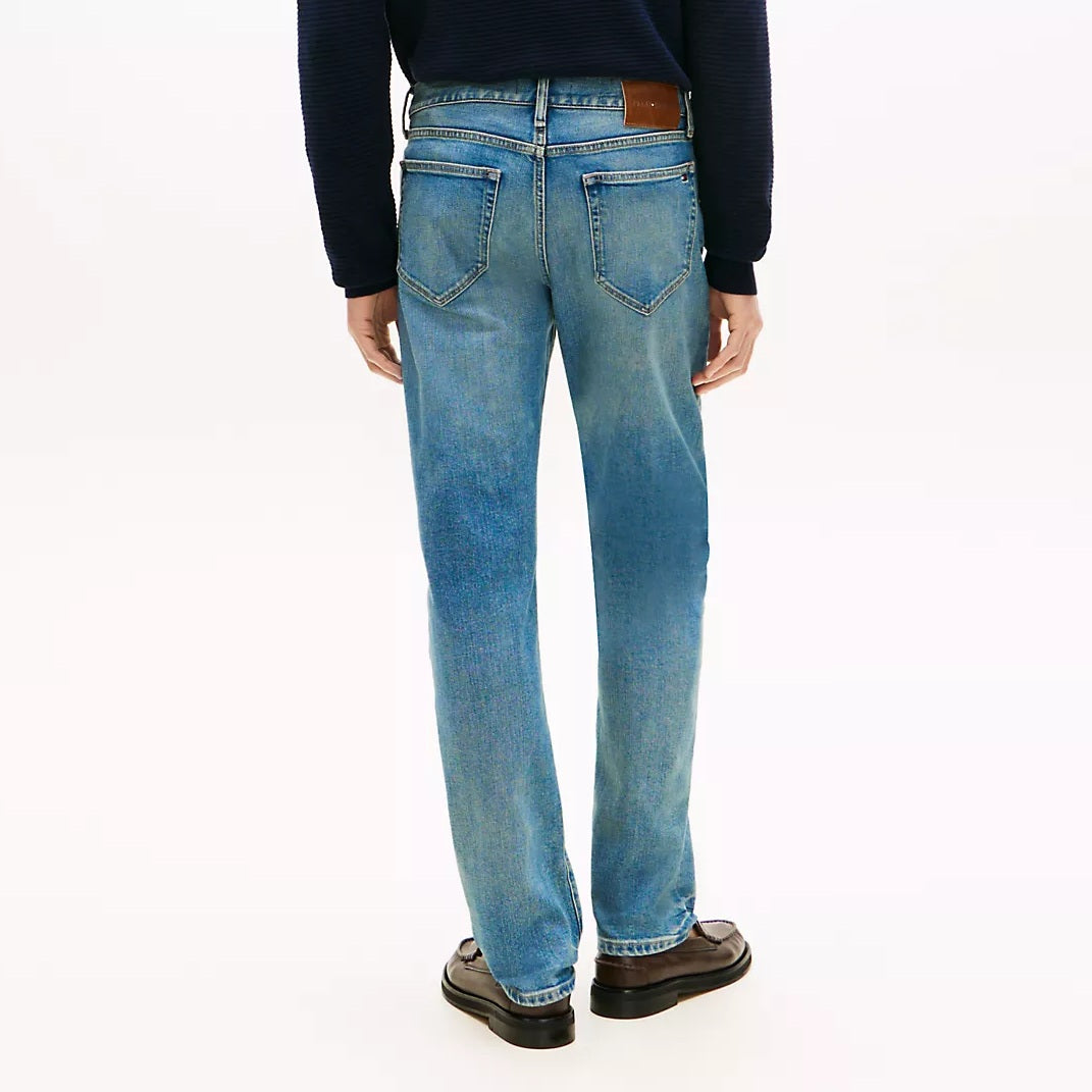 Tommy Hilfiger Slim Straight Denton Jeans Blauw