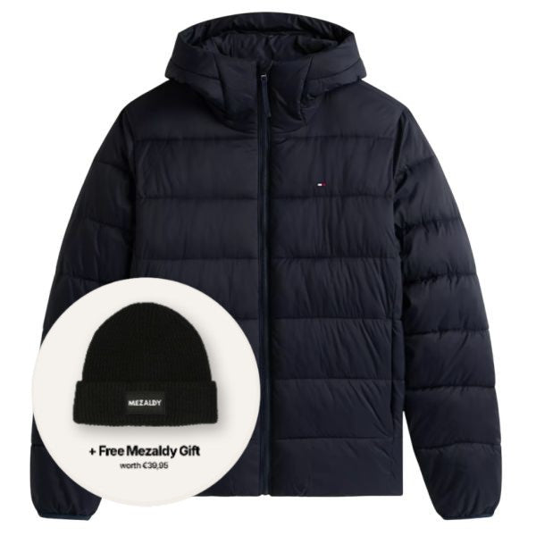 Tommy Hilfiger Mittelschwere Pufferjacke Marine
