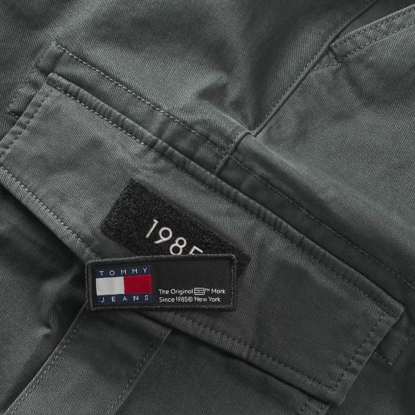 Tommy Jeans Austin Cargo Broek Antraciet