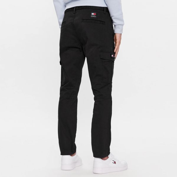 Tommy Jeans Austin Cargo Broek Zwart