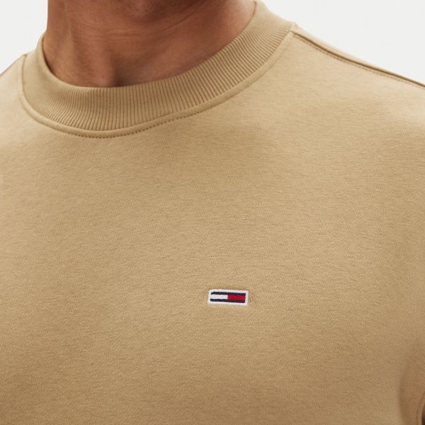 Tommy Jeans Flag Sweater Bruin