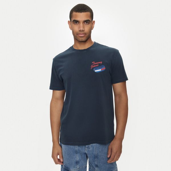 Tommy Jeans Fun Novelty T-shirt Navy