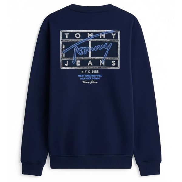 Tommy Jeans Regular Entry DNA Sweater Navy