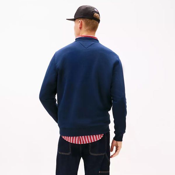 Tommy Jeans Regular Linear Sweater Navy