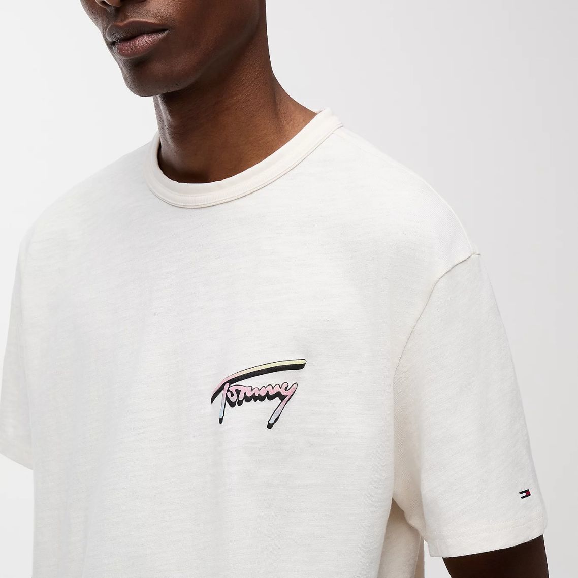 Tommy Jeans Relaxed Novelty T-shirt Off White