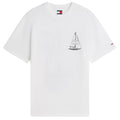Tommy Jeans Relaxed Sailboat T-shirt Wit