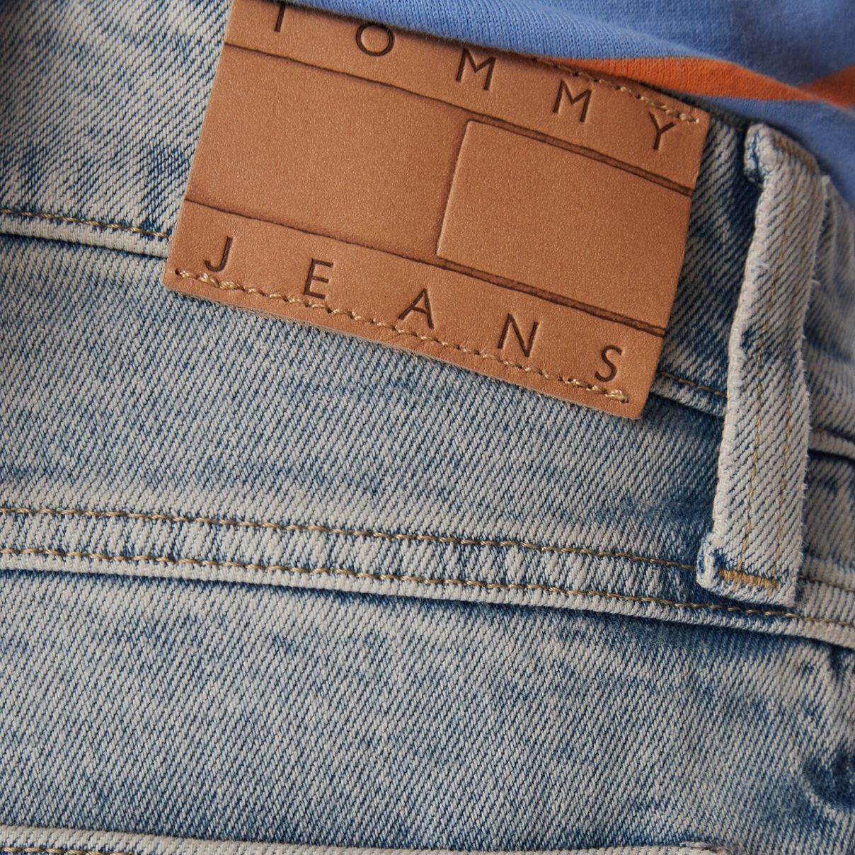 Tommy Jeans Ronnie Korte Broek Licht Blauw