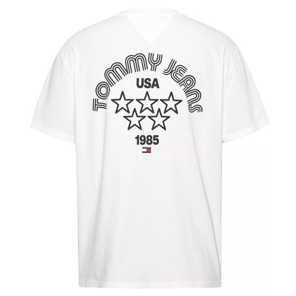 Tommy Jeans Star DNA Twist T-shirt Wit