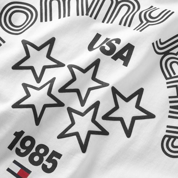 Tommy Jeans Star DNA Twist T-shirt Wit
