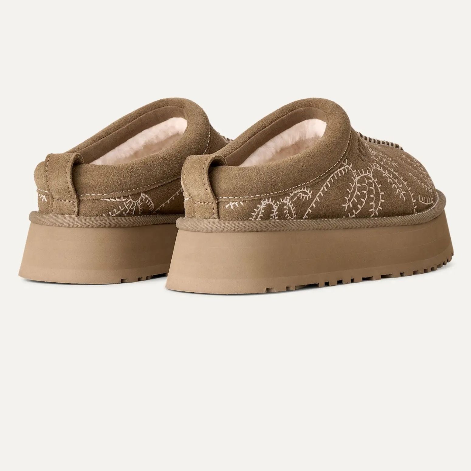 UGG Tazz Botanic Pantoffel Beige