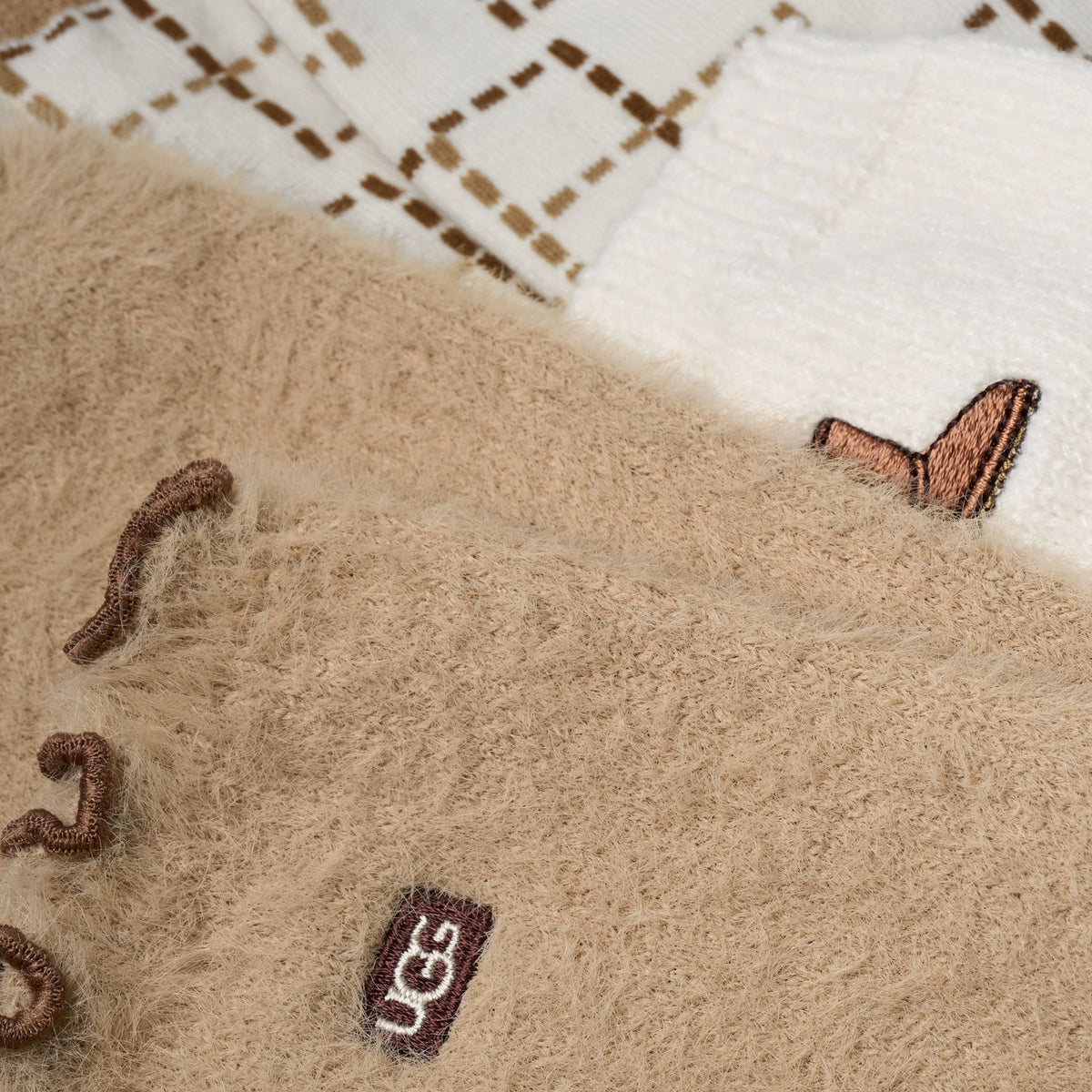 UGG Classic Crew 3er-Pack Socken Mehrfarbig