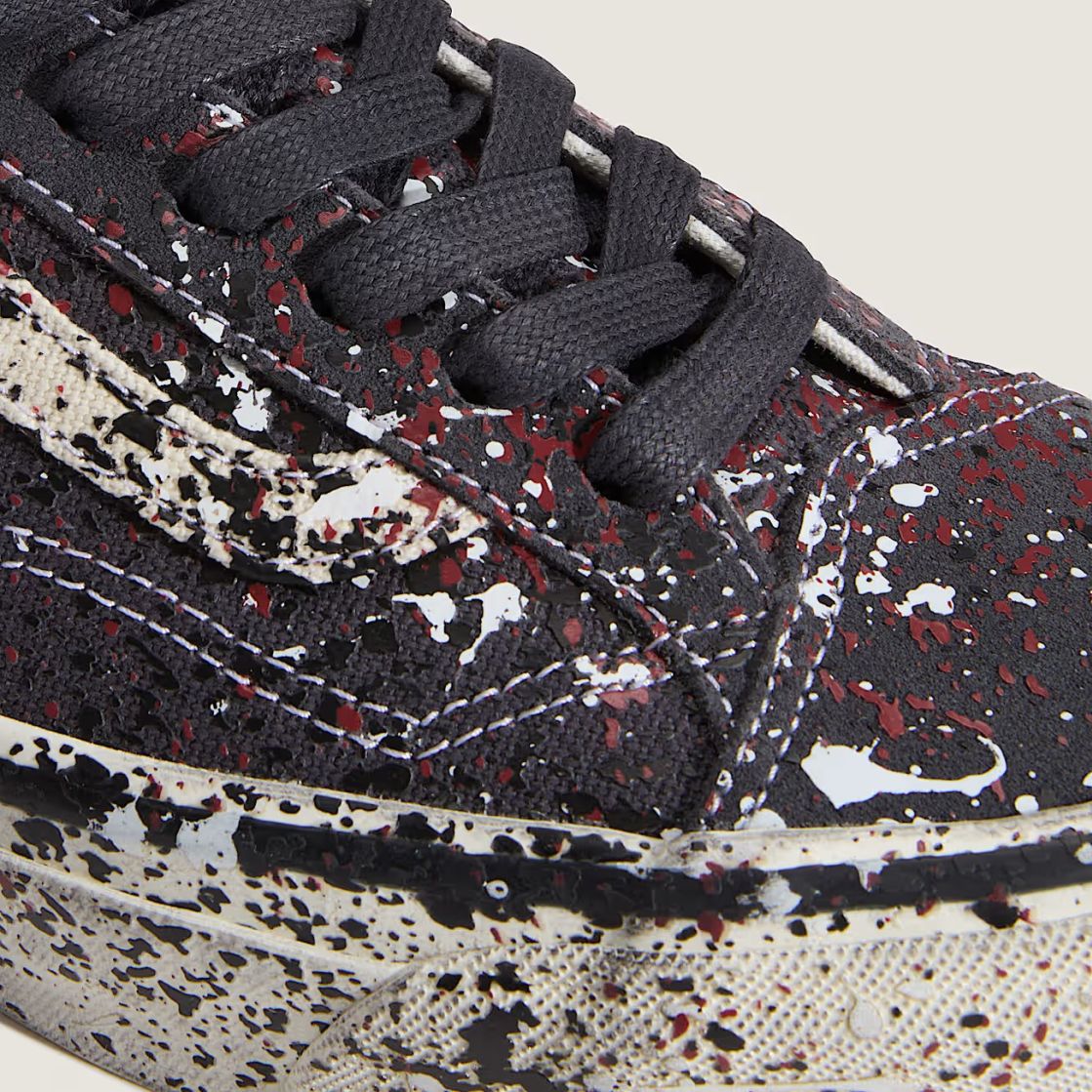 Vans LX Old Skool 36 Paint Splatter Sneaker Anthrazit