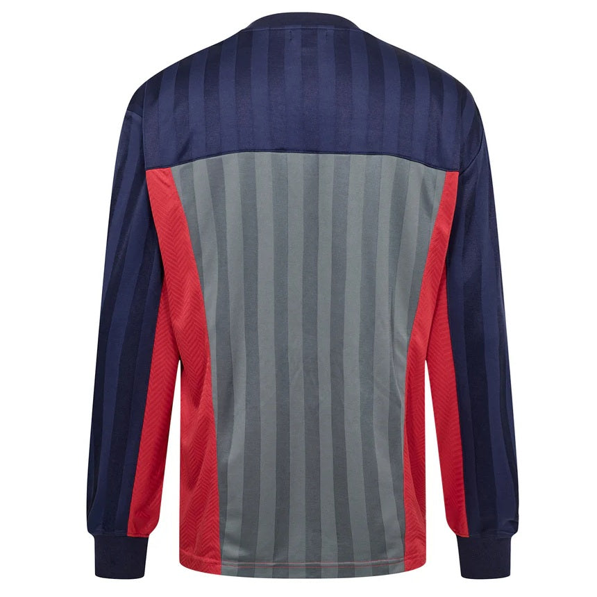 Han Kjøbenhavn Club Longsleeve T-shirt Navy/Rood/Grijs
