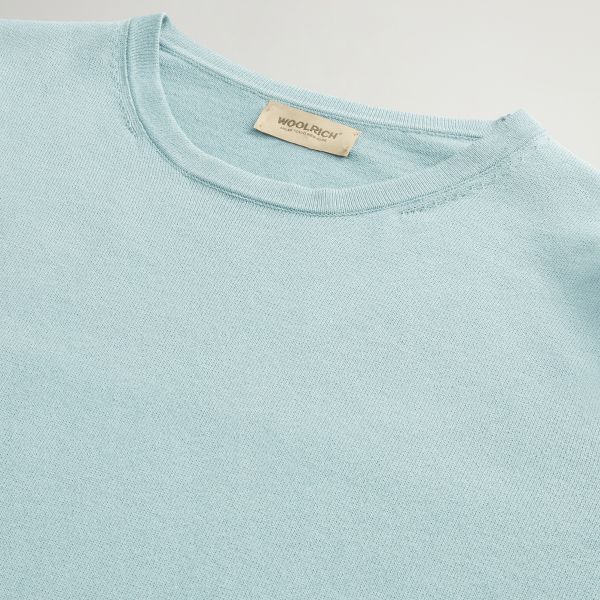 Woolrich Knitted T-shirt Mint